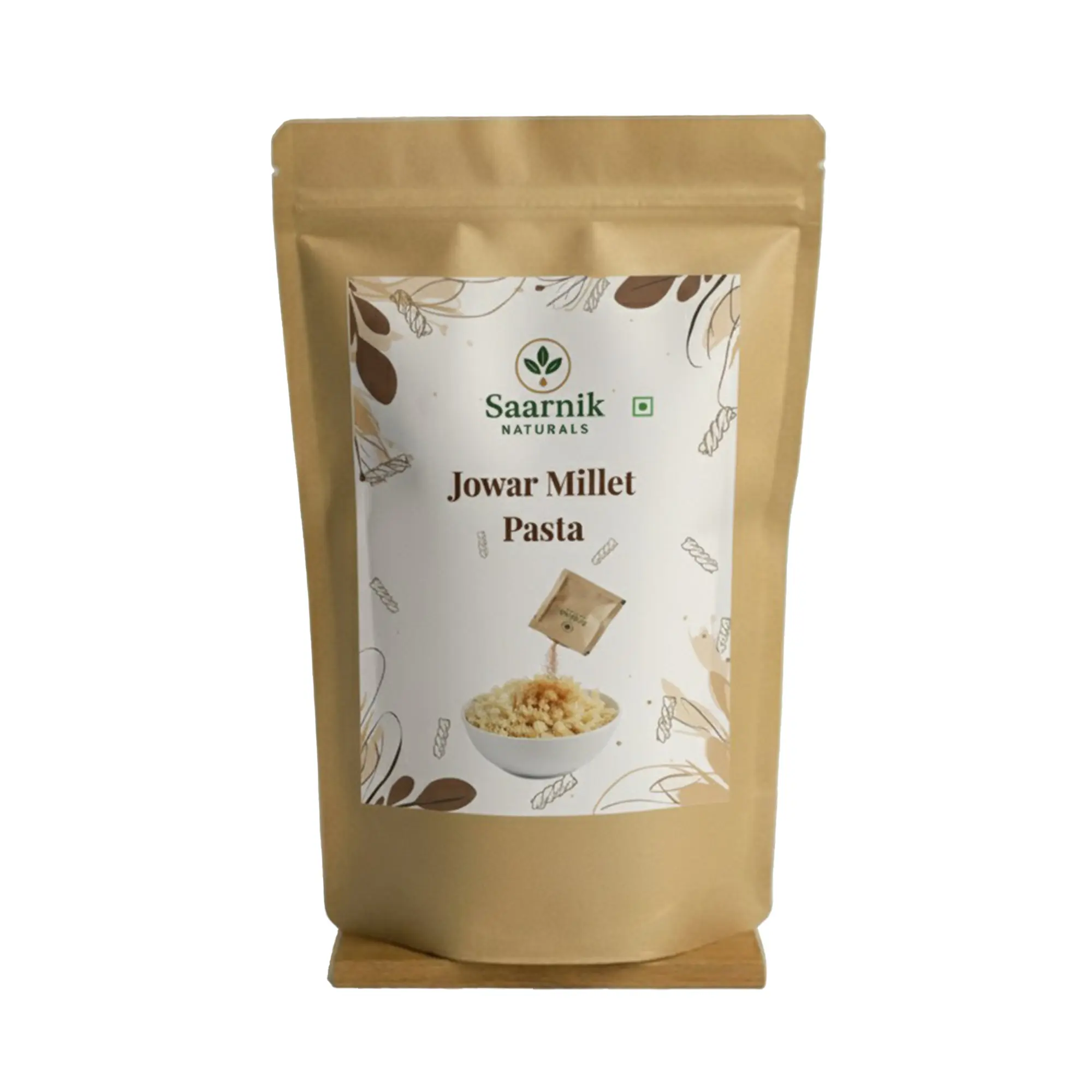 Jowar Millet Pasta – High Iron & Calcium, No Maida, Healthy Sorghum Pasta Saarnik Naturals
