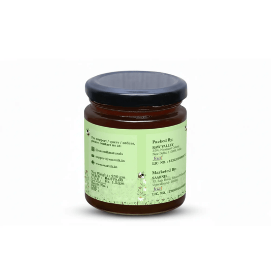 Pure Raw Neem Honey – Natural Nectar, Unprocessed - 250gm - Saarnik Naturals