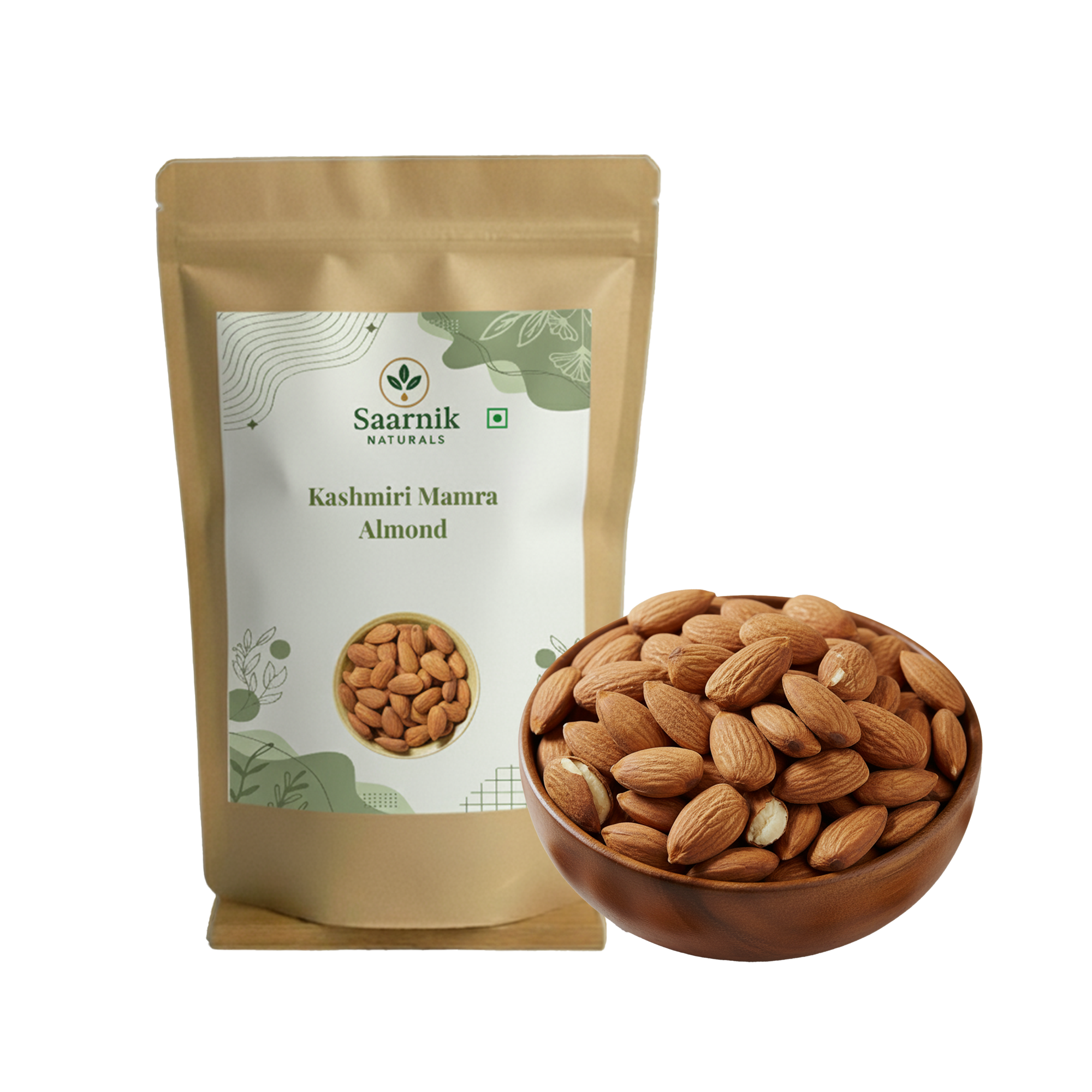 Kashmiri-Mamra-Almonds-Brain-Benefits-7-Ways-to-Boost-Memory-Fast Saarnik Naturals