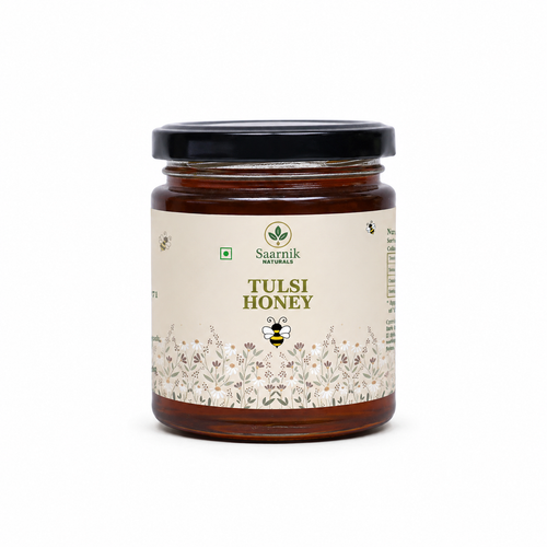 Pure Raw Tulsi Honey – Natural Nectar, Unprocessed