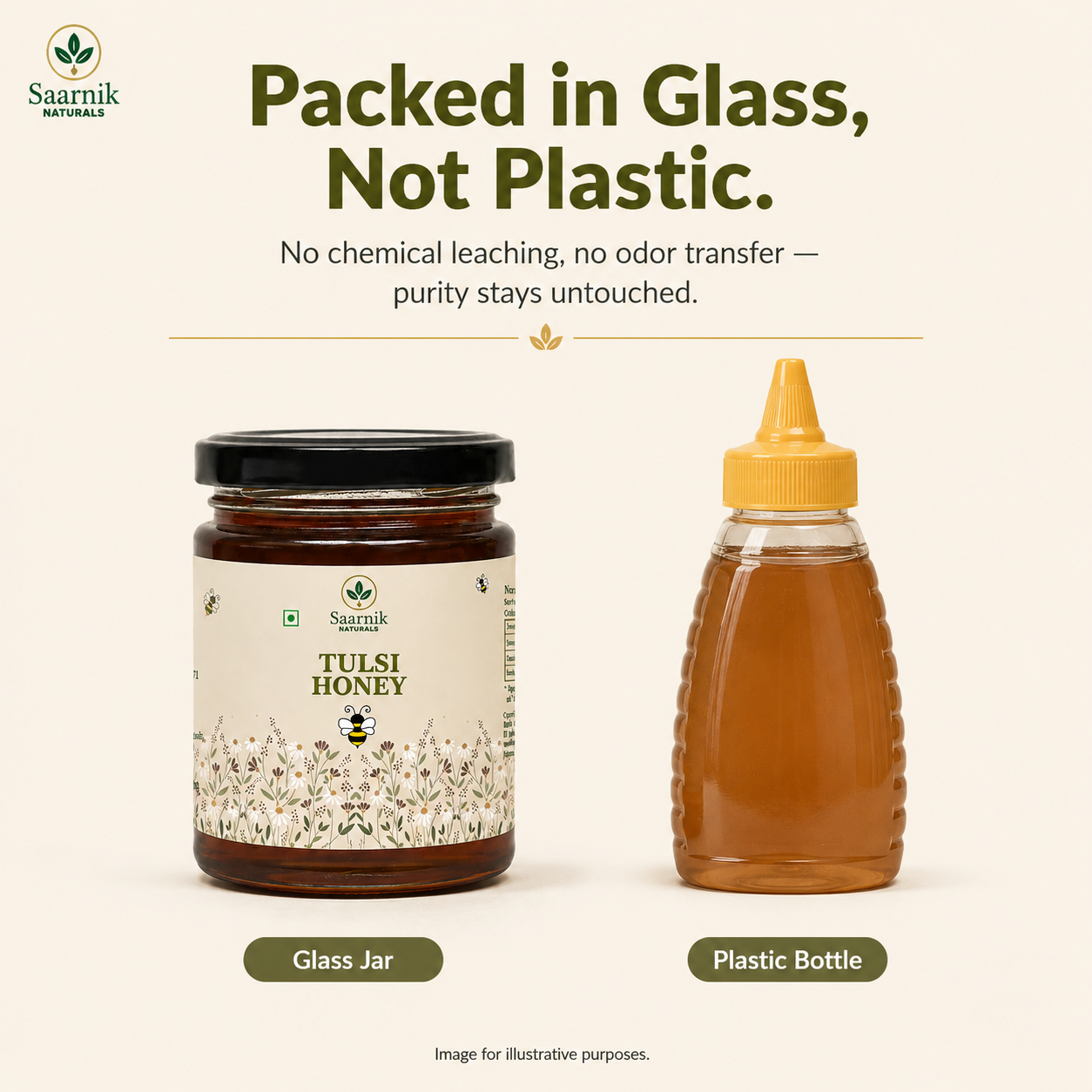 Pure Raw Tulsi Honey – Natural Nectar, Unprocessed