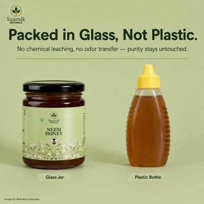Pure Raw Neem Honey – Natural Nectar, Unprocessed - 250gm