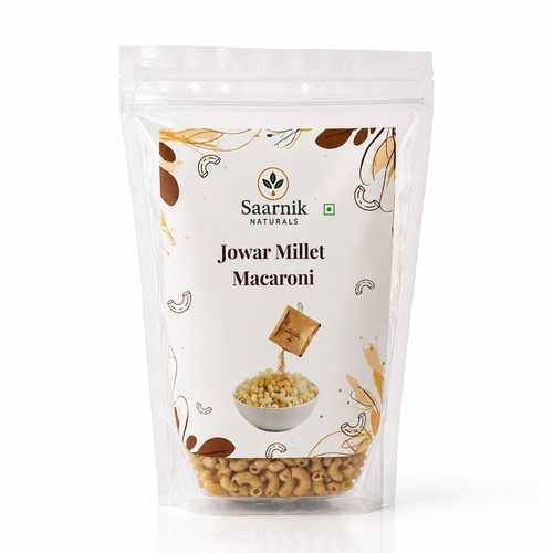 Jowar Millet Macaroni – High Iron & Calcium, No Maida, Healthy Sorghum Pasta