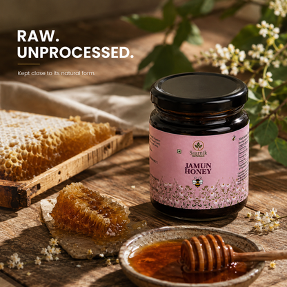 Pure Raw Jamun Honey – Natural Nectar | 100% Unprocessed - 250gm