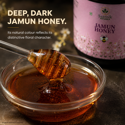Pure Raw Jamun Honey – Natural Nectar | 100% Unprocessed - 250gm