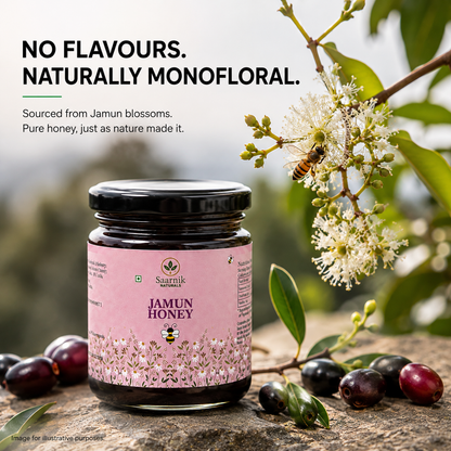Pure Raw Jamun Honey – Natural Nectar | 100% Unprocessed - 250gm
