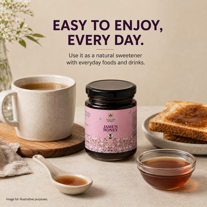 Pure Raw Jamun Honey – Natural Nectar | 100% Unprocessed - 250gm