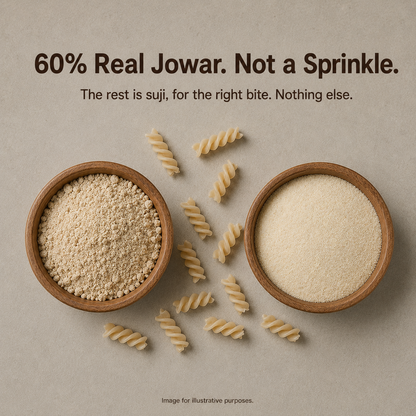 Jowar Millet Pasta – High Iron & Calcium, No Maida, Healthy Sorghum Pasta