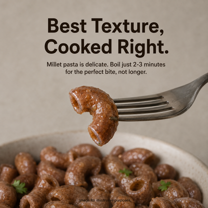 Ragi Millet Macaroni (Saarnik Naturals) – Healthy, No Maida, High-Fiber Pasta