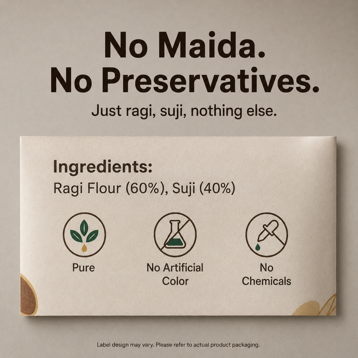 Ragi Millet Macaroni (Saarnik Naturals) – Healthy, No Maida, High-Fiber Pasta