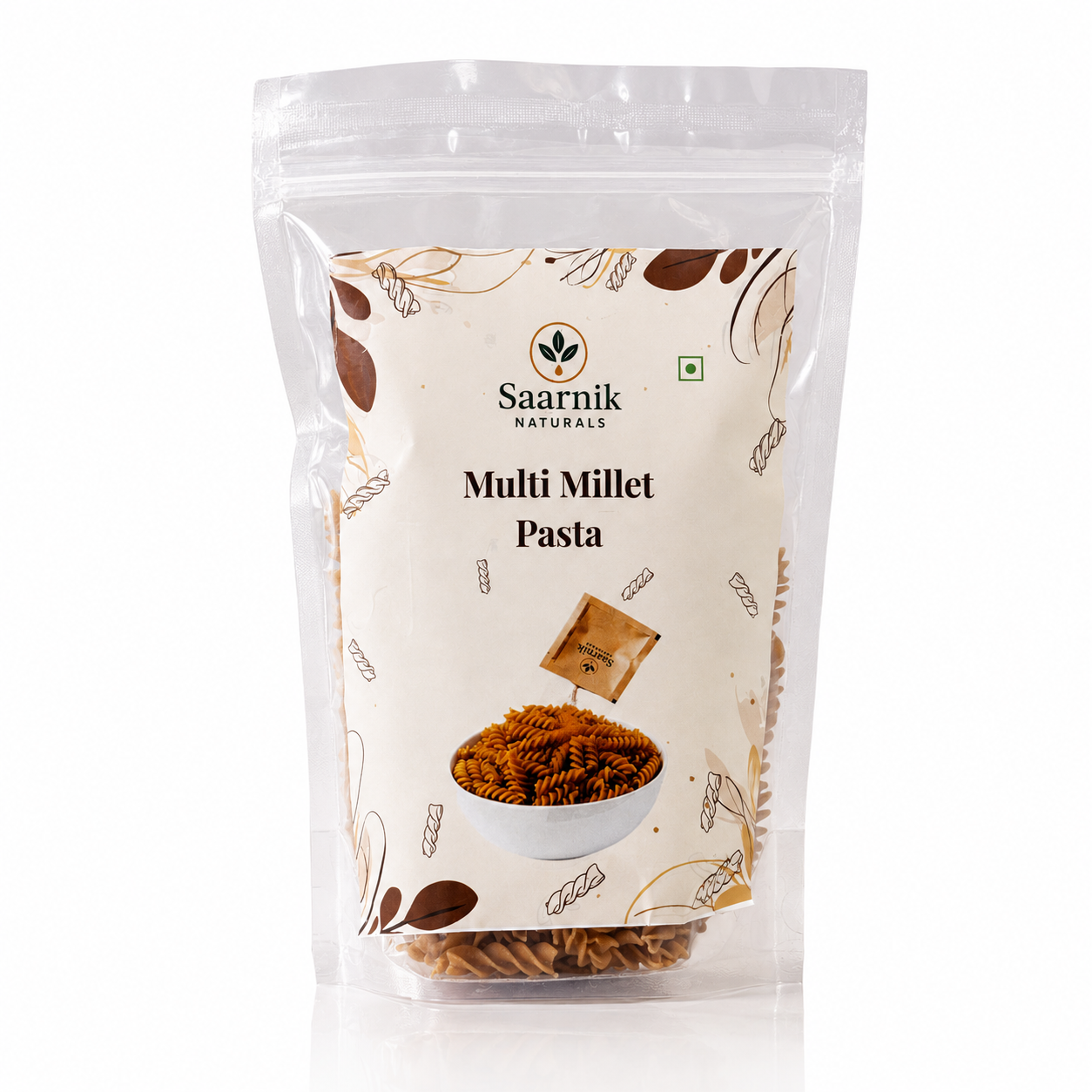Multi Millet Pasta – No Maida, Blend of 4 Millets & Suji, High Fibre