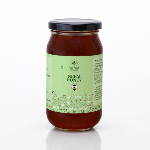Pure Raw Neem Honey – Natural Nectar, Unprocessed