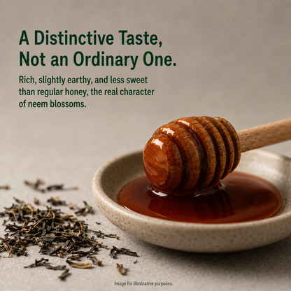 Pure Raw Neem Honey – Natural Nectar, Unprocessed