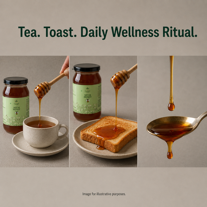 Pure Raw Neem Honey – Natural Nectar, Unprocessed