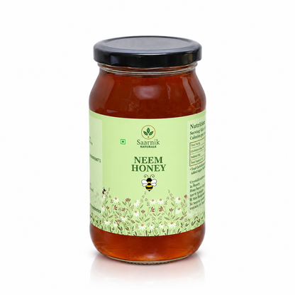Pure Raw Neem Honey – Natural Nectar, Unprocessed - 250gm