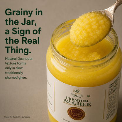 A2 Gir Cow Bilona Ghee – Saarnik Naturals | A2 Gir Cow Ghee – 500ml