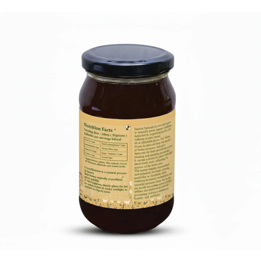 Raw Organic Pure Honey | Wildforest | Affordable 500g by Saarnik Naturals Saarnik Naturals