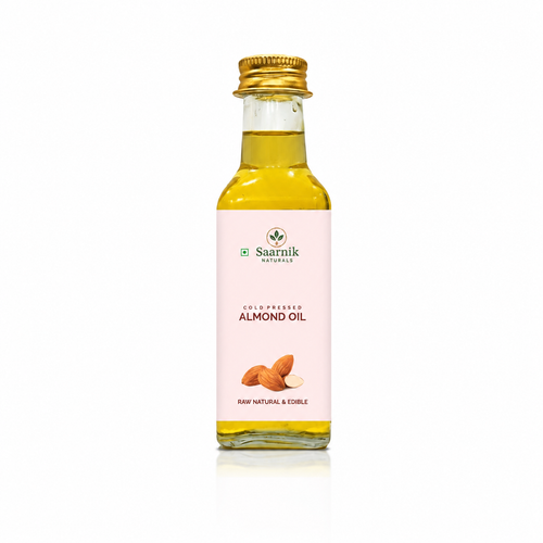 Almond Oil for Skin & Hair Growth | Cold Pressed Edible Oil | 100ml