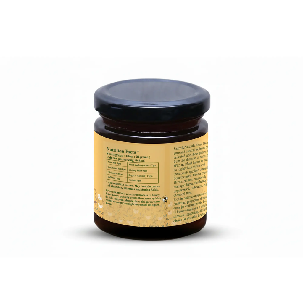 Raw Pure Organic Honey | Wildforest | Affordable 250g by Saarnik Naturals Saarnik Naturals