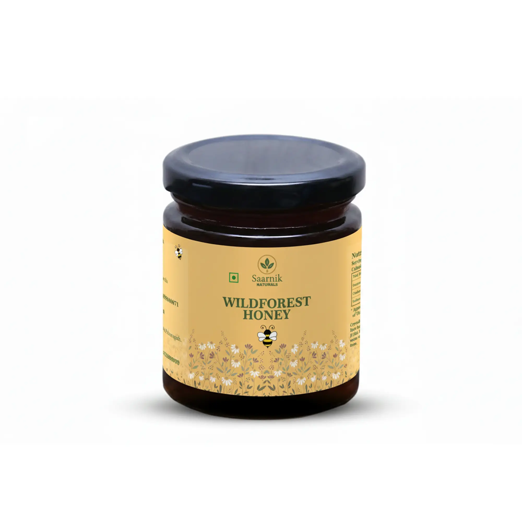 Raw Pure Organic Honey | Wildforest | Affordable 250g by Saarnik Naturals Saarnik Naturals