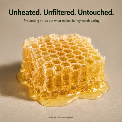Saarnik Naturals Premium Raw Acacia Honey | Single Flower, Liquid 250gm
