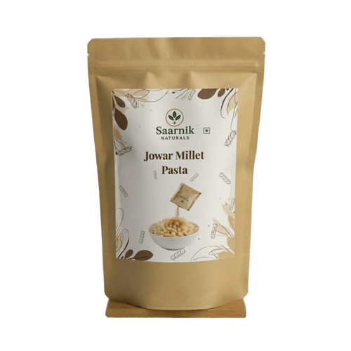 Jowar Millet Pasta – High Iron & Calcium, No Maida, Healthy Sorghum Pasta - Saarnik Naturals
