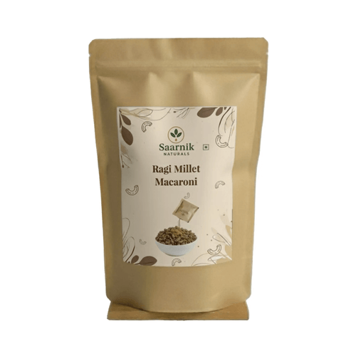 Ragi Millet Macaroni (Saarnik Naturals) – Healthy, No Maida, High - Fiber Pasta - Saarnik Naturals